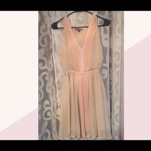 Pleated pastel colored Victoria’s Secret Dress